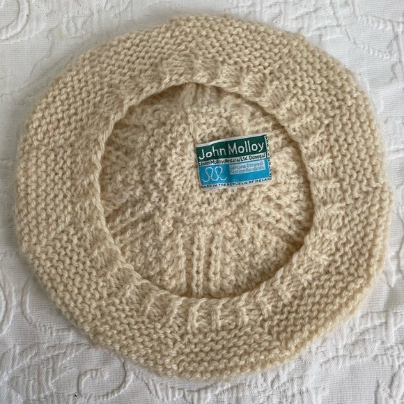 John Molloy Beret Pure Virgin Wool Made in Ireland - Picture 2 of 11